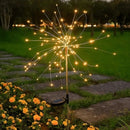 Flor Garden - Led Solar - Fogos de Artifício [Decoração de Natal]