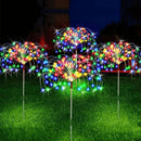 Flor Garden - Led Solar - Fogos de Artifício [Decoração de Natal]