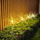 Flor Garden - Led Solar - Fogos de Artifício [Decoração de Natal]
