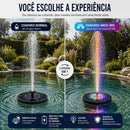 Fonte de Arco-Íris Jardim Verde [Carregamento Solar]