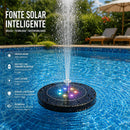 Fonte de Arco-Íris Jardim Verde [Carregamento Solar]
