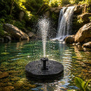 Fonte de Arco-Íris Jardim Verde [Carregamento Solar]