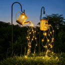 Regador Encantado LEDs Solar + Suporte [Carregamento Solar]