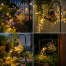 Regador Encantado LEDs Solar + Suporte [Carregamento Solar]