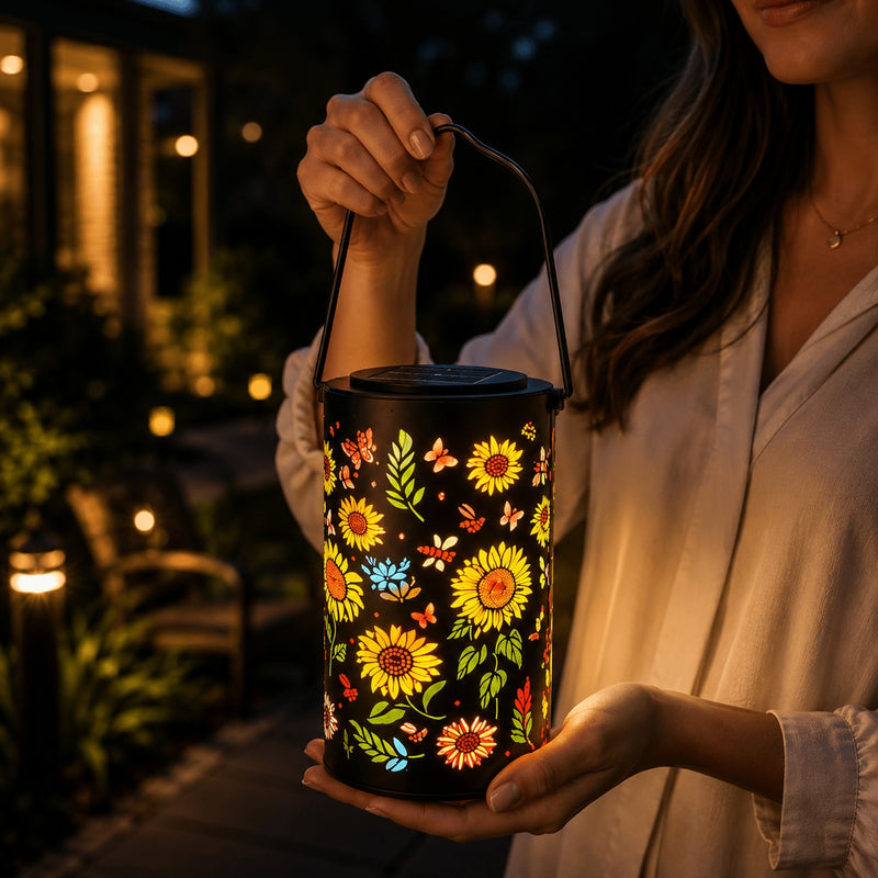 Lampada Mágica Lumiflora - [Carregamento Solar]
