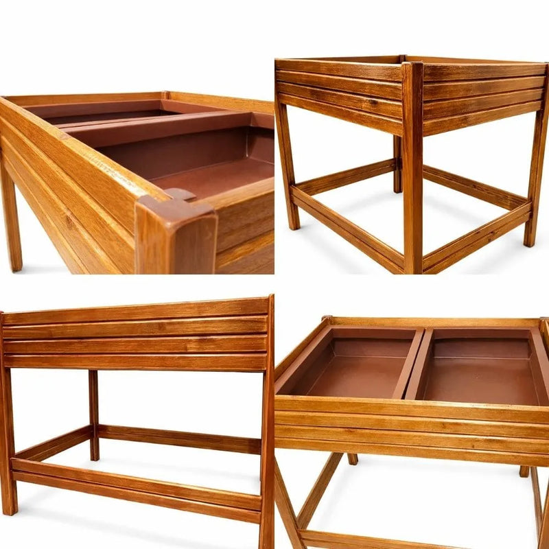 Mesa Para Horta Vertical com 2 Vasos
