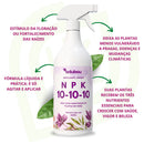 Fertilizante NPK para jardinagem 10-10-10 500ml - Resultados rápidos